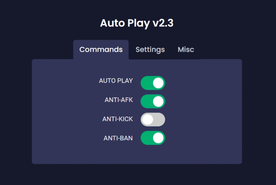 auto play script gui