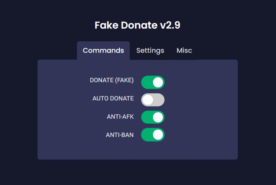 fake donate script gui