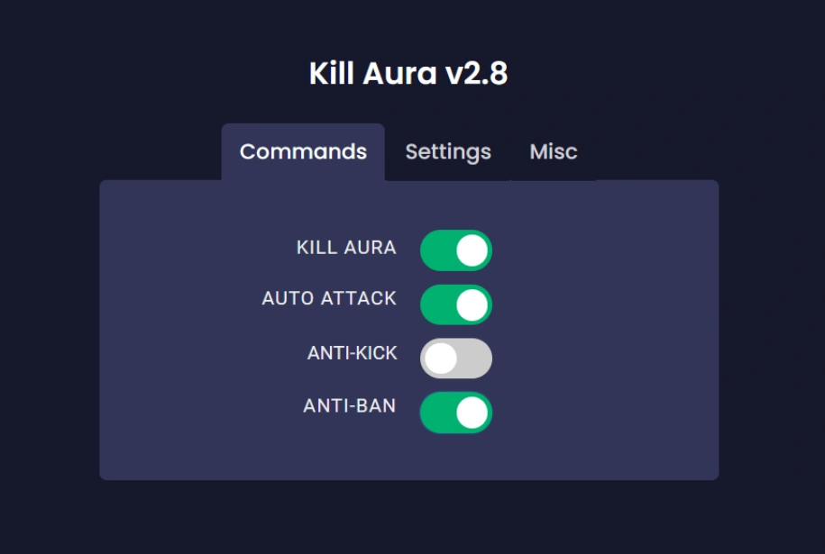 kill aura script gui