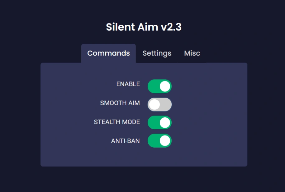 silent aim script gui