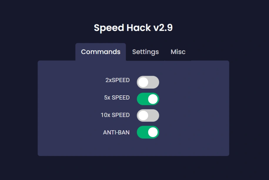 speed script gui