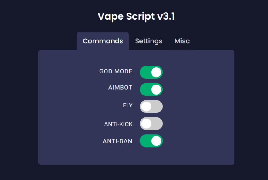 vape script gui